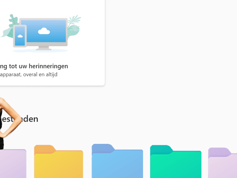 Geef een persoonlijke touch aan je OneDrive mappen