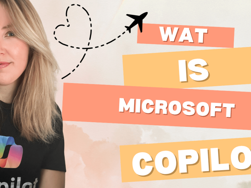 Wat is Microsoft Copilot? – Femke in Airplane Mode | Dag 1